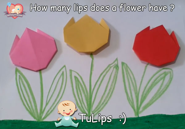 Origami Tulip Joke