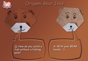 Origami Bear Joke 1