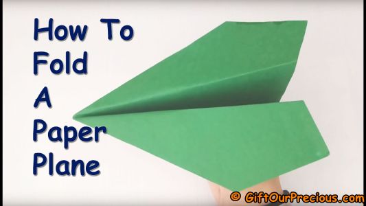 Origami Paper Plane That Can Fly v1