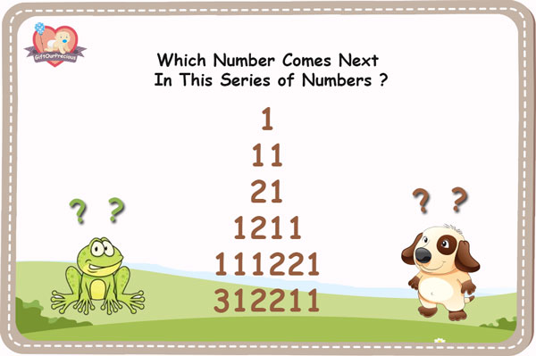 Which Number Comes Next In This Series of Numbers