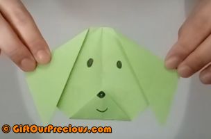 Origami Dog for Kids