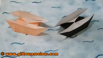 Origami Twin Boat