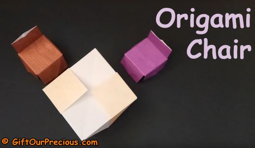Simple DIY Origami Chair
