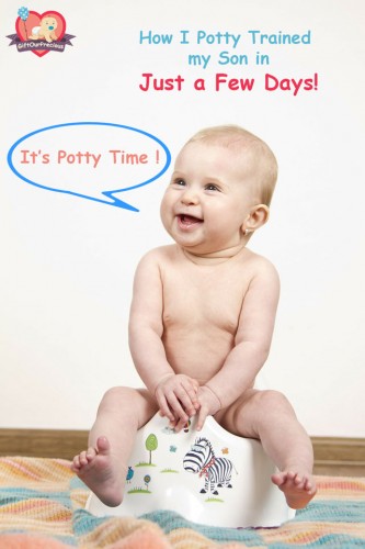 When do Kids get Potty Trained - How my son is Potty Trained in Just a Few Days - Gift Our Precious