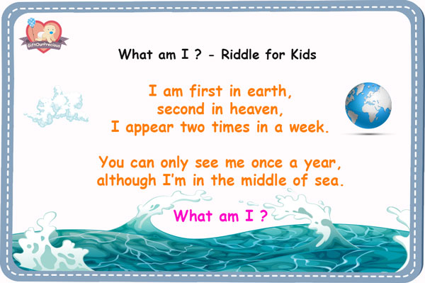 What am I - Riddles for Kids with Answers