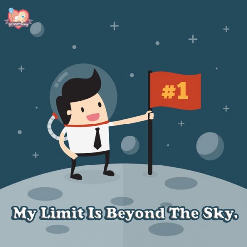 My Limit Is Beyond The Sky.