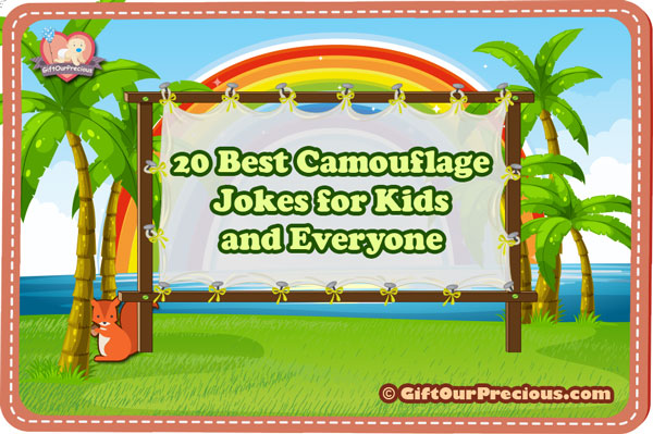 20 Best Camouflage Jokes for Kids and Everyone