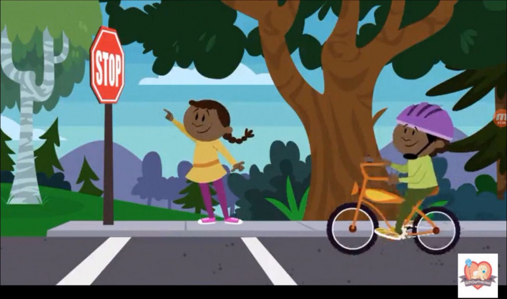 Kids Learn Safety Music Video - ABC Mouse -look out for STOP sign 8
