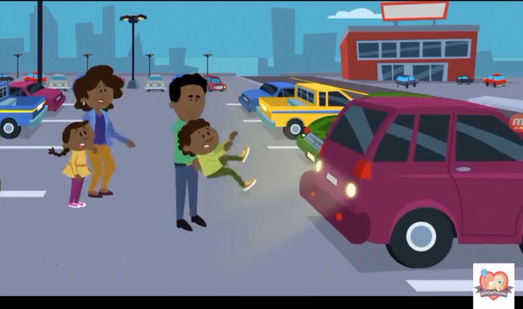 Kids Learn Safety Music Video - ABC Mouse - stay near adult in parking space 14