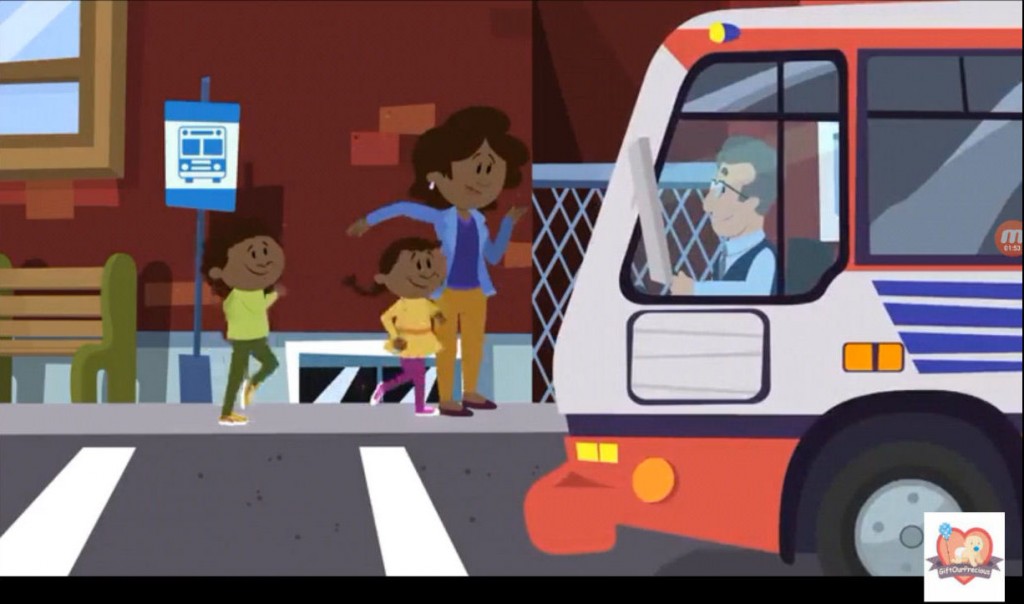 Kids Learn Safety Music Video - ABC Mouse - wait for bus to stop 10