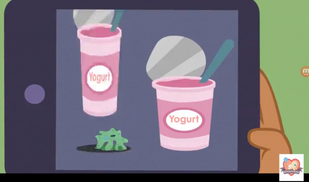 Learn about Bacteria in the Gut for Kids-bacteria in yogurt13