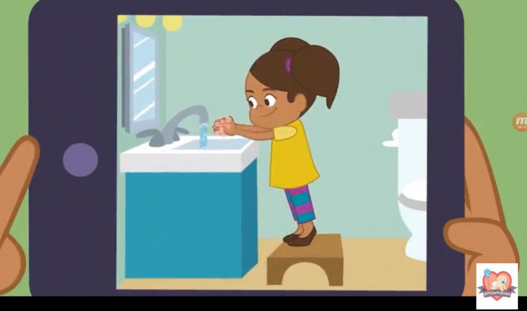 Learn about Bacteria in the Gut for Kids-wash hand16