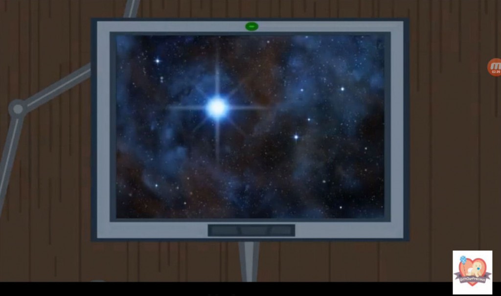 Learn about Stars in the Sky for Kids -Blue star 11