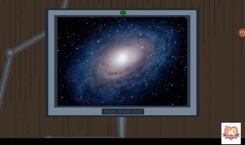 Learn about Stars in the Sky for Kids -zoom in of galaxy 14